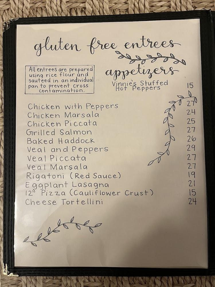 Villa Capri Menu image 4